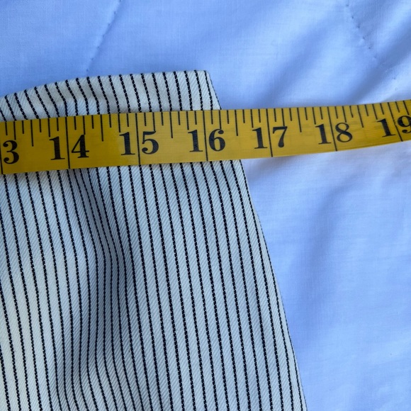 Lauren Ralph Lauren Pinstripe Trumpet Skirt - Picture 8 of 14